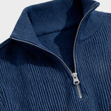 Adrian – Premium Pullover mit Reißverschluss