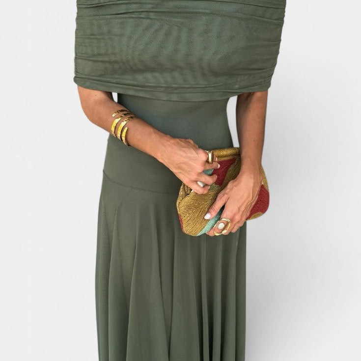 Renata - Maxi Kleid mit einem Schulterträger