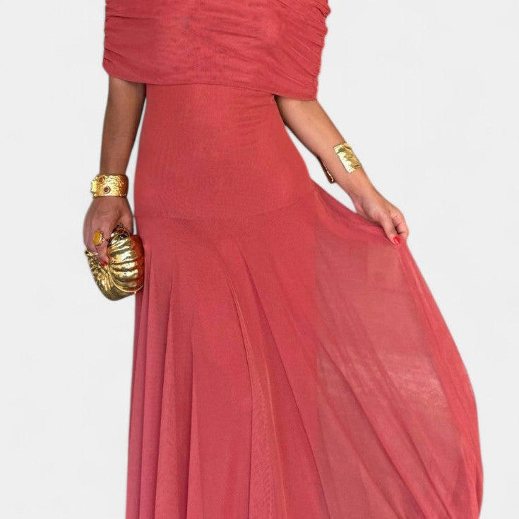 Renata - Maxi Kleid mit einem Schulterträger