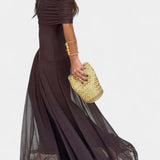 Renata - Maxi Kleid mit einem Schulterträger