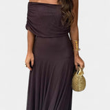 Renata - Maxi Kleid mit einem Schulterträger