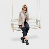 Nora - Geacă din tricot patchwork pentru femei