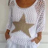 Larissa | Eleganter Strickpulli mit Stern