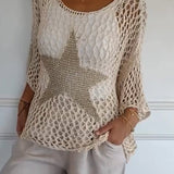 Larissa | Eleganter Strickpulli mit Stern