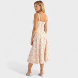 Petra - Korsett Midi Kleid