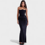 Clara – Satin Korsett Kleid