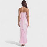 Clara – Satin Korsett Kleid