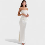 Clara – Satin Korsett Kleid