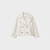 Blanka - Kurze doppelte Jacke Schicke Oberbekleidung