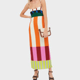 Marta - Lange Kleid in mehreren Farben im bengalischen Stil